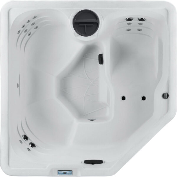 Tahiti Hot Tub 4-Person Lounger, 22 SS Jet,  115V/230V, Stainless Heater, Ozone, Waterfall and Upgraded Lighting - Image 3