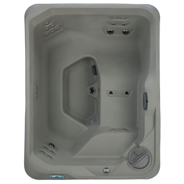 Ibiza Hot Tub 4-Person Lounger, 24 SS Jet, 115V/230V, Stainless Heater, Ozone, Waterfall and Upgraded Lighting - Image 9