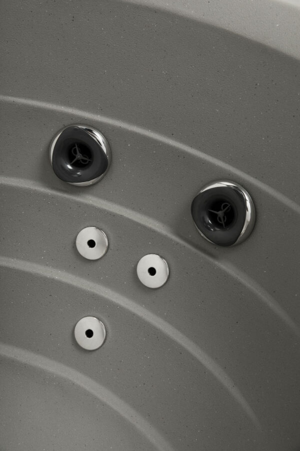 Maui Hot Tub 6-Person Open, 25 SS Jet, 115V/230V, Stainless Heater, Ozone, Waterfall and Upgraded Lighting - Image 16