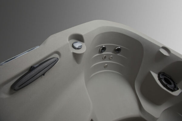 Maui Hot Tub 6-Person Open, 25 SS Jet, 115V/230V, Stainless Heater, Ozone, Waterfall and Upgraded Lighting - Image 20