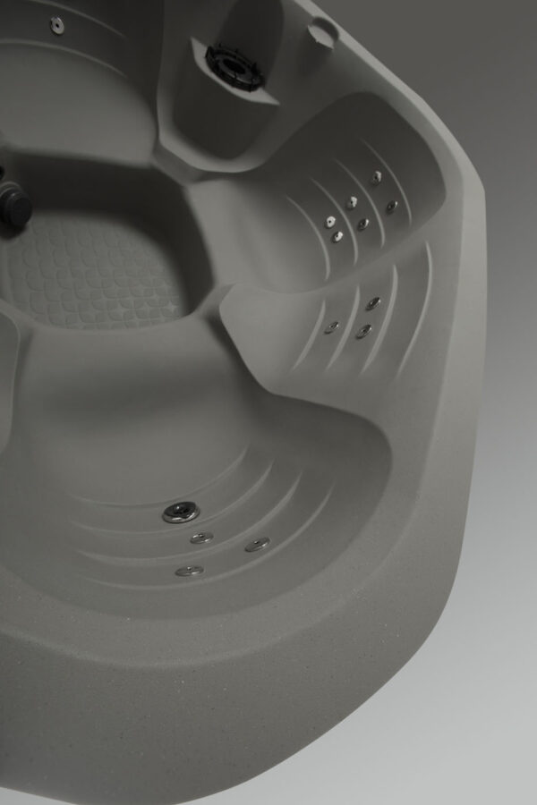 Maui Hot Tub 6-Person Open, 25 SS Jet, 115V/230V, Stainless Heater, Ozone, Waterfall and Upgraded Lighting - Image 22