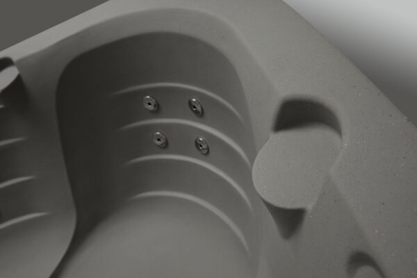 Maui Hot Tub 6-Person Open, 25 SS Jet, 115V/230V, Stainless Heater, Ozone, Waterfall and Upgraded Lighting - Image 17
