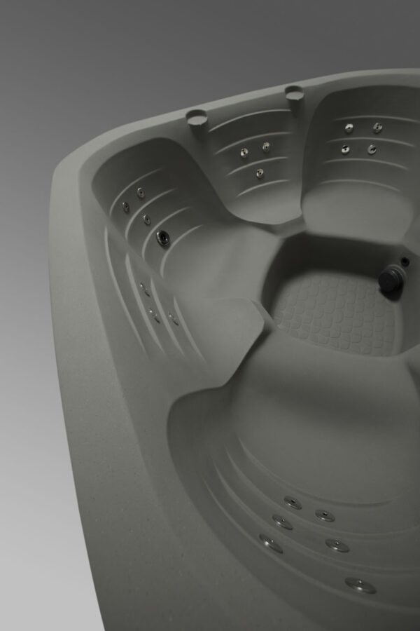 Maui Hot Tub 6-Person Open, 25 SS Jet, 115V/230V, Stainless Heater, Ozone, Waterfall and Upgraded Lighting - Image 18