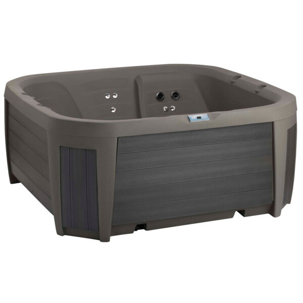 Maui Hot Tub 5-Person Lounger, 25 SS Jet, 115V/230V, Stainless Heater, Ozone, Waterfall and Upgraded Lighting