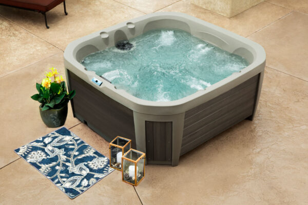 Bali Hot Tub 6-Person Open, 45 SS Jet, 230V, Stainless Heater, Ozone, Waterfall and Upgraded Lighting - Image 7