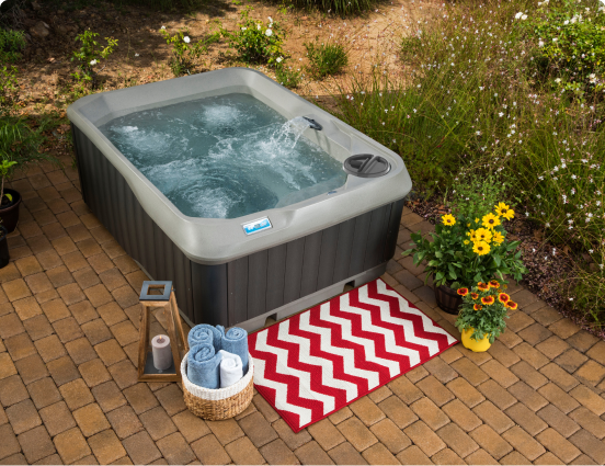 spa-with-towels-around-it